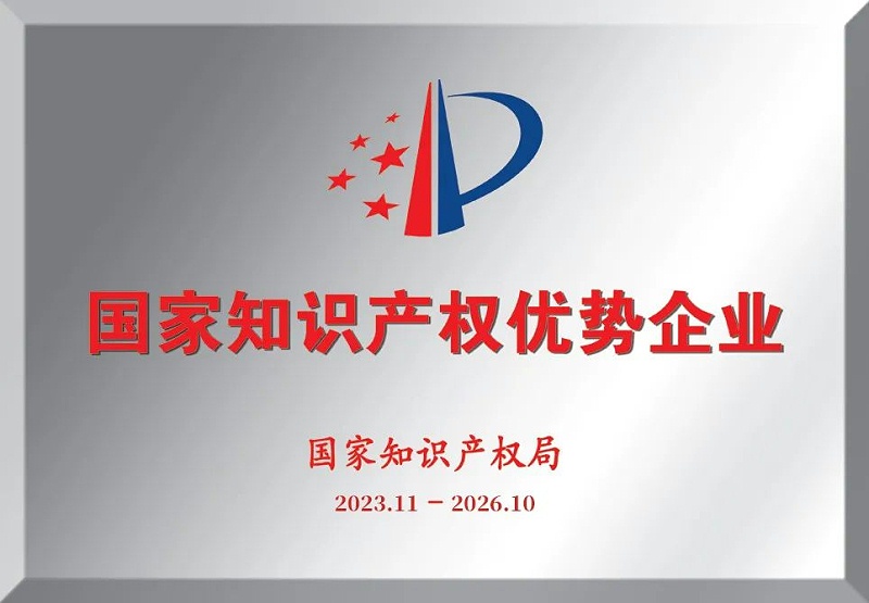 國家知識產權優(yōu)勢企業(yè)