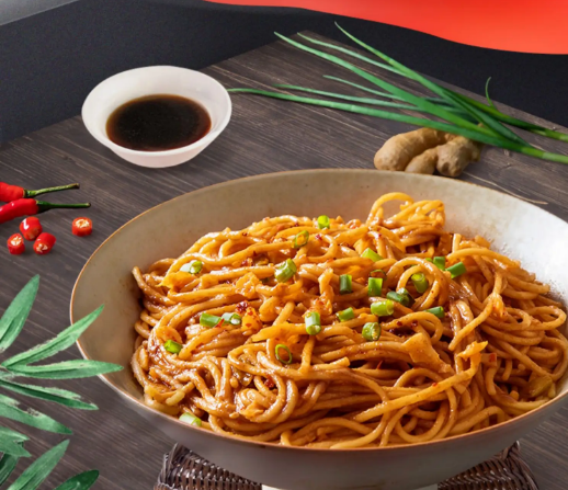 武漢熱干面怎么使用面條機(jī)做果蔬面？