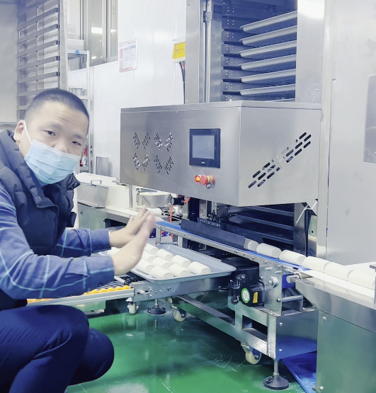 饅頭機流水線怎么工作